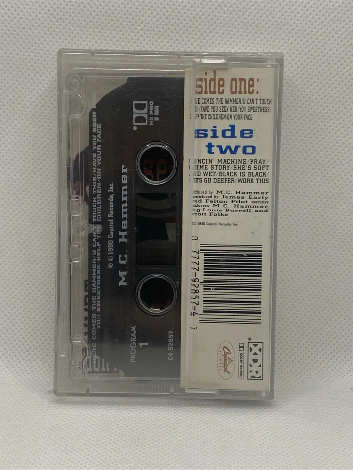 Vintage Cassette - MC HAMMER : Please Hammer Don’t Hurt ‘em - 1990 - Image 2 of 4