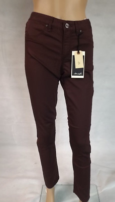   BLEND SHE   W27 L32 ~ Hose Röhrenhose Stretchhose pflaume Röhre schmal ~  NEU