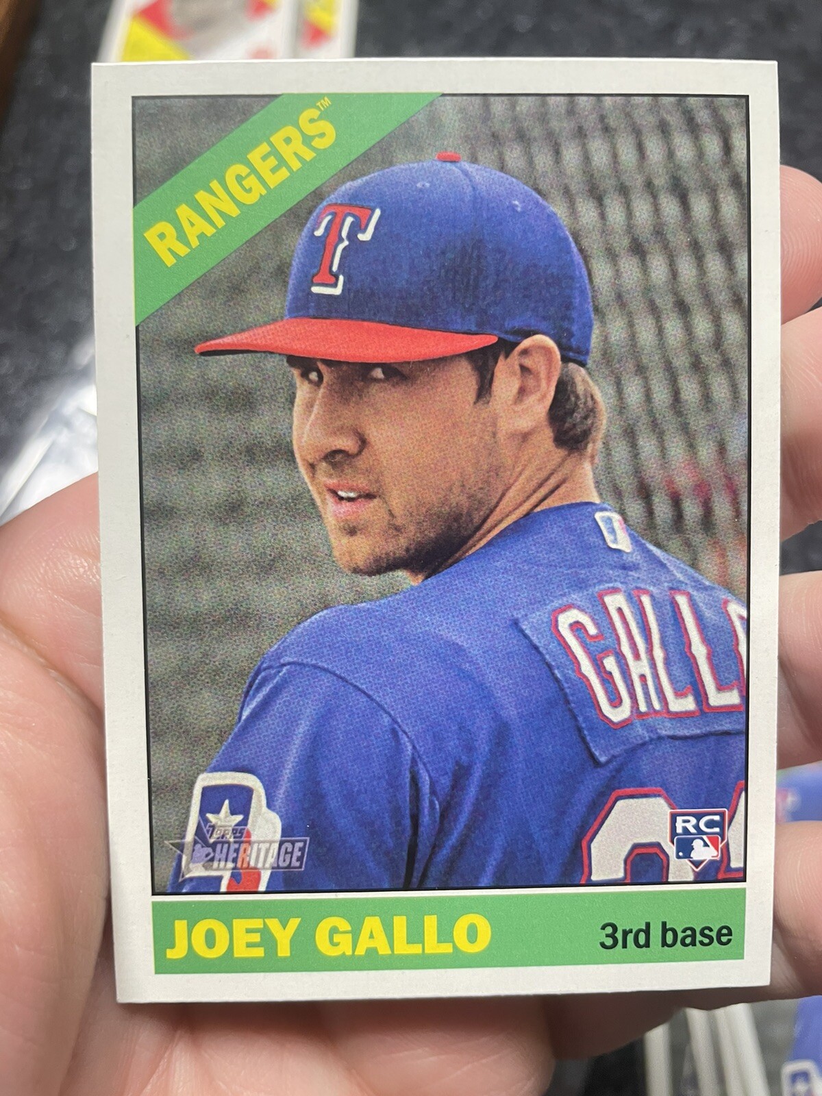 2015 Topps Heritage #647 Joey Gallo Rookie Texas Rangers New York Yankees QTY!!!