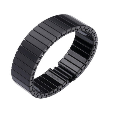 One-Piece Stainless steel Expander stretch metal watch Strap band16/18/20/22mm