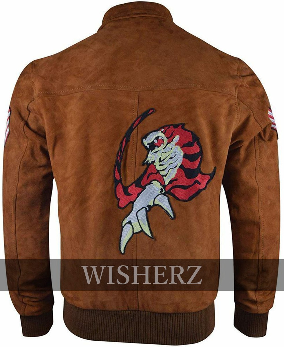 Hazuki Shenmue Jacket, Ryo Hazuki Shenmue III Brown Bomber