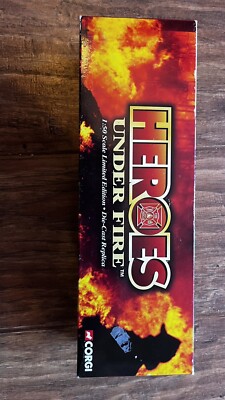 Corgi Heroes Under Fire Seagrave Pumper Washington NO1. 1/50