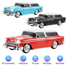 1955 Vintage Replica Retro Ride Car Speaker with FM Radio/ USB / SD / AUX Input