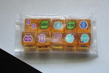 DINOSAUR ISLAND Board Game REPLACEMENT Dice Set Lot 2017
