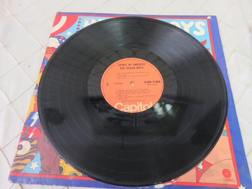 Beach Boys Spirit of America Capitol Canada Press Music LP Record VG - Image 3 of 4