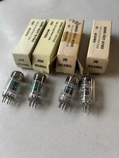 NOS GE JG JAN 6C4WA Electron Tubes Tested Good 4 in Lot.