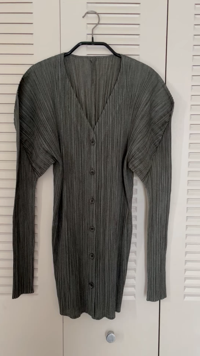 ISSEY MIYAKE プリーツプリーツ ISSEY MIYAKE Pleats Please Jacket Dark Green Size 3 from JAPAN | eBay