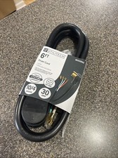 New Utilitech 6 ft 4 prong black dryer appliance power cord 30 AMP Retail 49