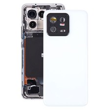 For Xiaomi 13 Original Rear Back Glass Battery Cover with Camera Lens White