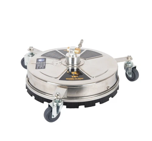 14" Genuine BE Whirlaway Stainless Steel Surface Patio Cleaner  85.403.014SS