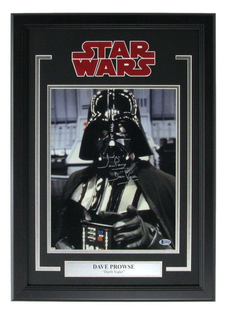 ダースベイダー フィギュア David Prowseサイン入り 保証書付き ダースベイダー フィギュア David Prowseサイン入り 保証書付き