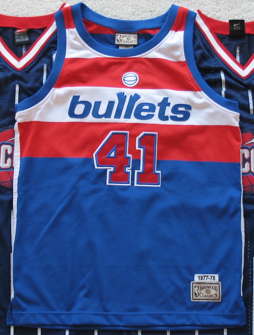 washington bullets jersey