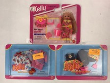 3 Kelly Sister Of Barbie Fashion Outfits: 15868, 15869, 14394, MOC