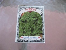 UPC 008401000070 product image for American Seed Parsley Moss Curled Seed packet | upcitemdb.com