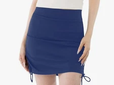 Camel Crown Women's Active Skort Medium Navy, Athletic NWT Free Shipping