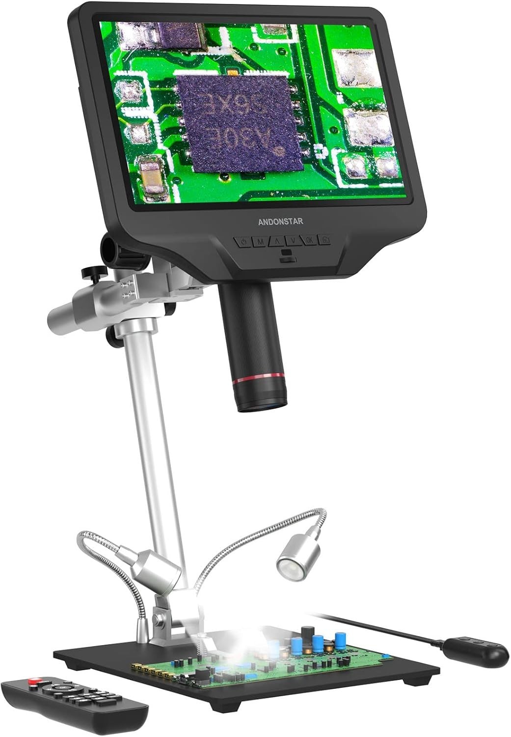 Andonstar AD409 PRO 4MP 300X HDMI WIFI Microscope Digital Microscope 10.1