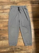 Boys Go-Dry Mesh blue joggers size m 8