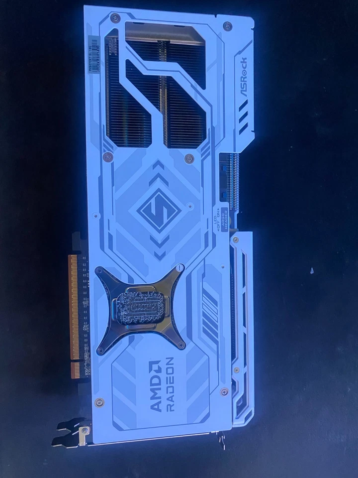 ASRock Steel Legend Radeon RX 9070 XT 16GB GDDR6 PCI Express 5.0 Graphics Card - Image 3 of 4