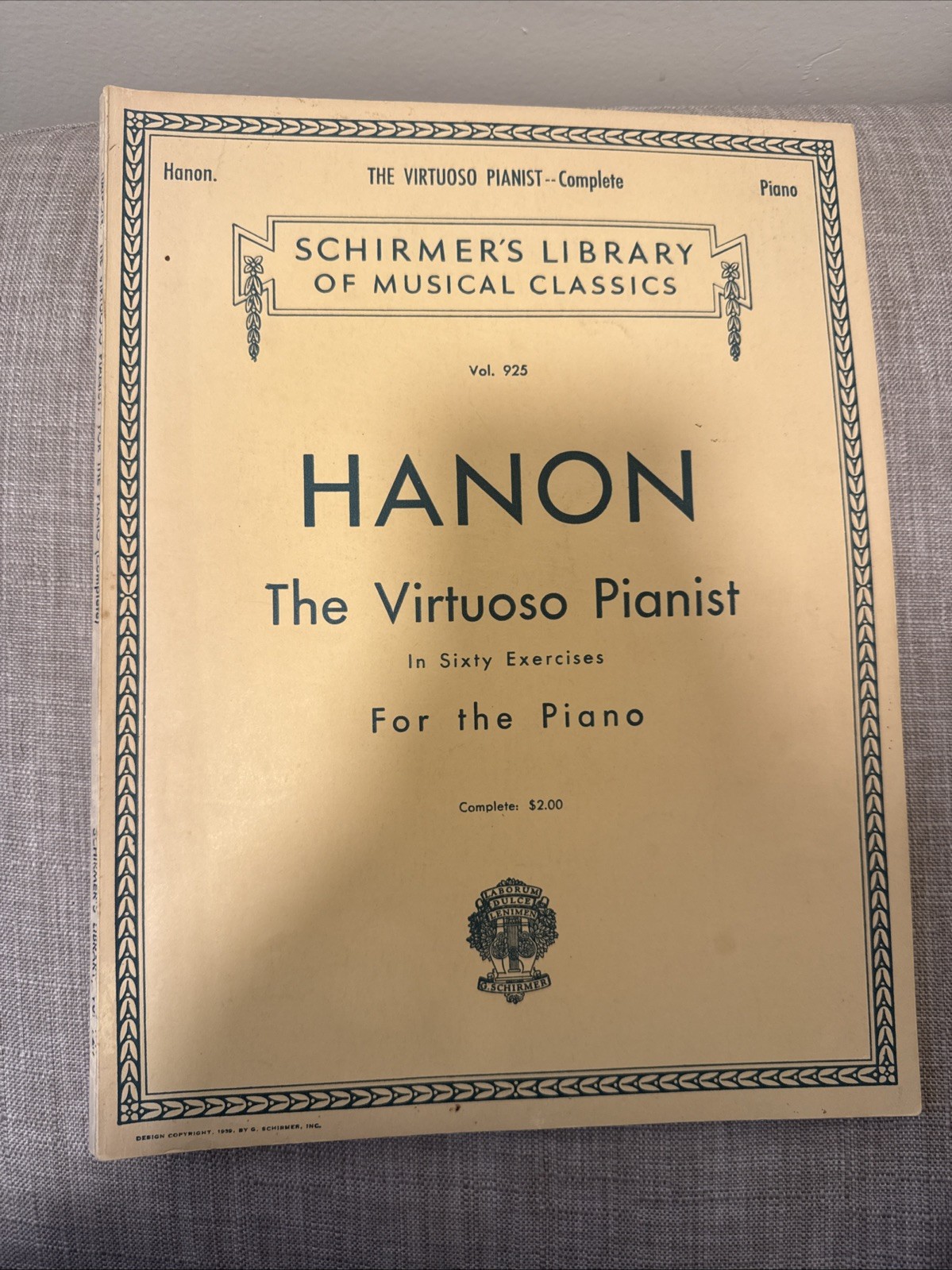 Hanon ~ The Virtuoso Pianist ~ 60 Exercises ~ Book 1 ~ Piano