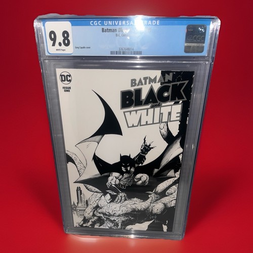 Batman Black and White 1A Capullo CGC 9.8 2021