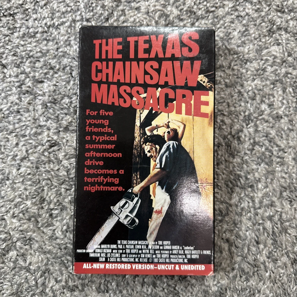 Las mejores ofertas en The Texas Chainsaw Massacre cintas VHS | eBay
