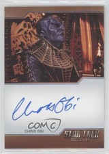 2019 Rittenhouse Star Trek Discovery Season 1 Chris Obi as T'Kuvma Auto 0fr5