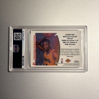 1996-97 Topps Chrome - Youthquake Kobe Bryant #YQ15 (RC) for sale