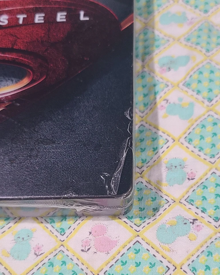 Man Of Steel Blu-Ray +DVD + Digital HD UV Steelbook Exclusive New - Image 3 of 3