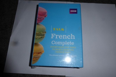 TALK FRENCH 1 BEGINNERS CD AUDIO COURSE NEW SEALED LEARNING 144 PG BOOK+2 CDs ne