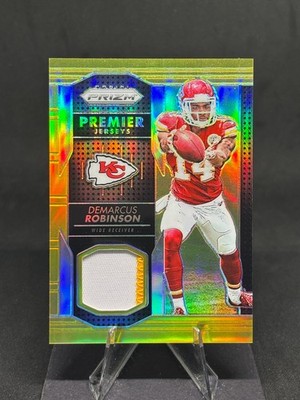 Demarcus Robinson 2016 Prizm Premier Rookie Jerseys Gold /49 #PPJ-DR Player-Worn