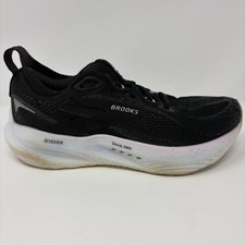 Brooks Glycerin 22 Womens Size 8 Black White Running Shoes 1204341B024