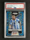 2018 Panini Prizm World Cup Lionel Messi #1 Light Blue Lazer /125 PSA 10 GEM MT