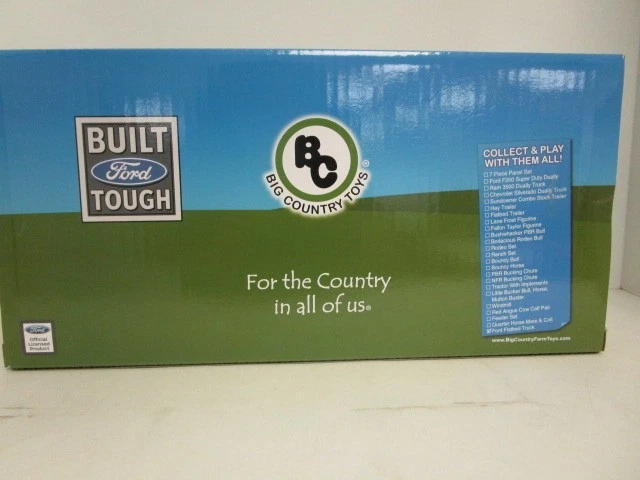 1/20 Scale Big Country Ford Flatbed Hay Truck - Image 3 of 4