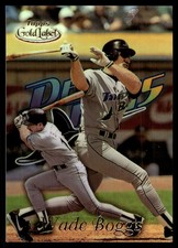 Wade Boggs 1999 Topps Gold Label #27 Devil Rays MLB READ FREE SHIP AutographDen