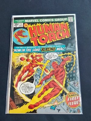 Human Torch #1 - Marvel Comics - September 1974 - 1st Print
