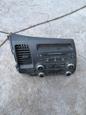 #ad #ad 06 11 Honda Civic OEM Radio AM FM Receiver PN# 39100 SVB A100 Premium Audio $122.00