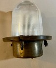 Lampe marine industrielle ancienne  Ouvrad & Villards (St Ouen, France).