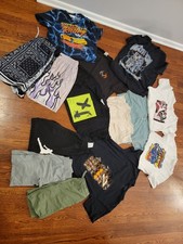 Lot Boys Teens Teenager Athletic Clothes Shorts Tshirt Car Vintage Underarmour