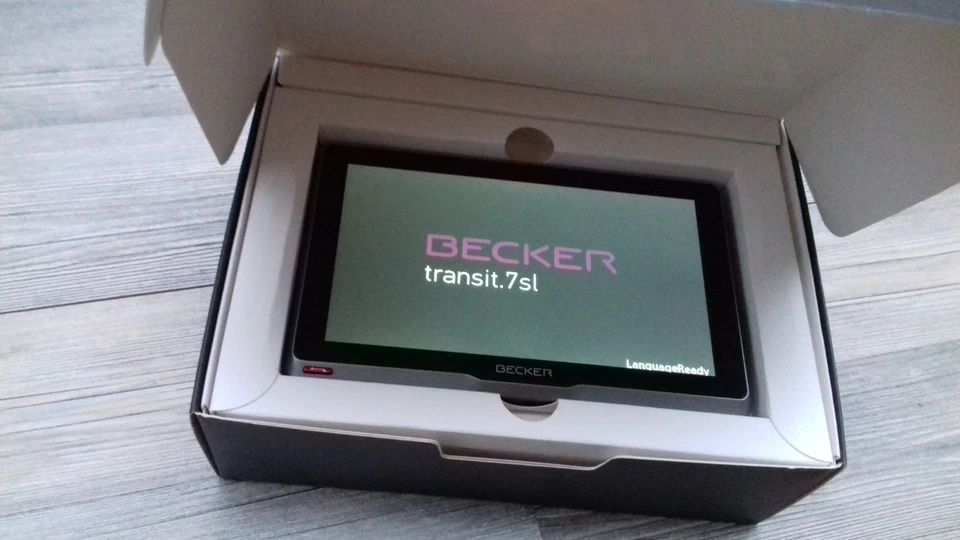 Becker Transit 7 sl NEU NEW NUOVO TMC NAVI LKW BUS Camper Navigationsgerät - Bild 2 von 4