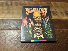 Scared Stiff Blu ray, Arrow Video, Rare Slipcover, Booklet, 80  s Horror, NEW 
