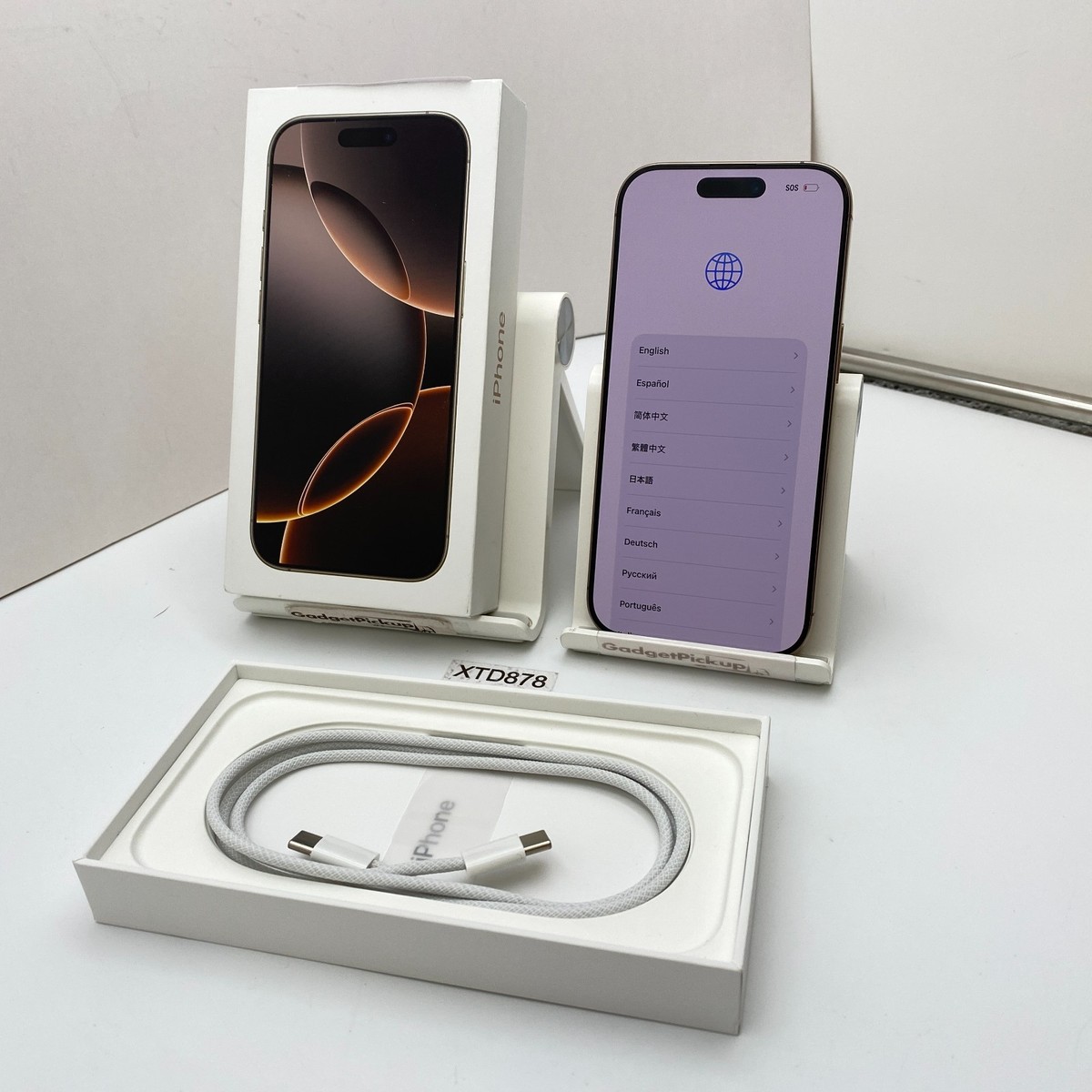 Apple iPhone 16 Pro - 128GB - Desert Titanium (AT&T/Cricket ONLY