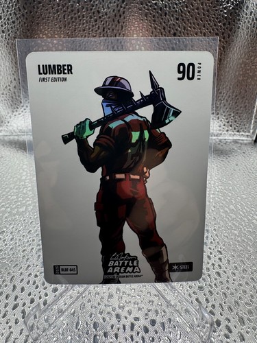 Bo Jackson Battle Arena #BLBF-645 James Wood Lumber Blizzard Battlefoil Steel