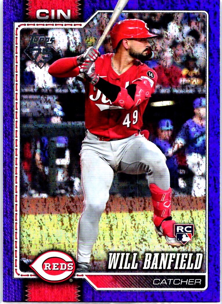 2026 Topps #247 Will Banfield Purple Holo Foil #/250