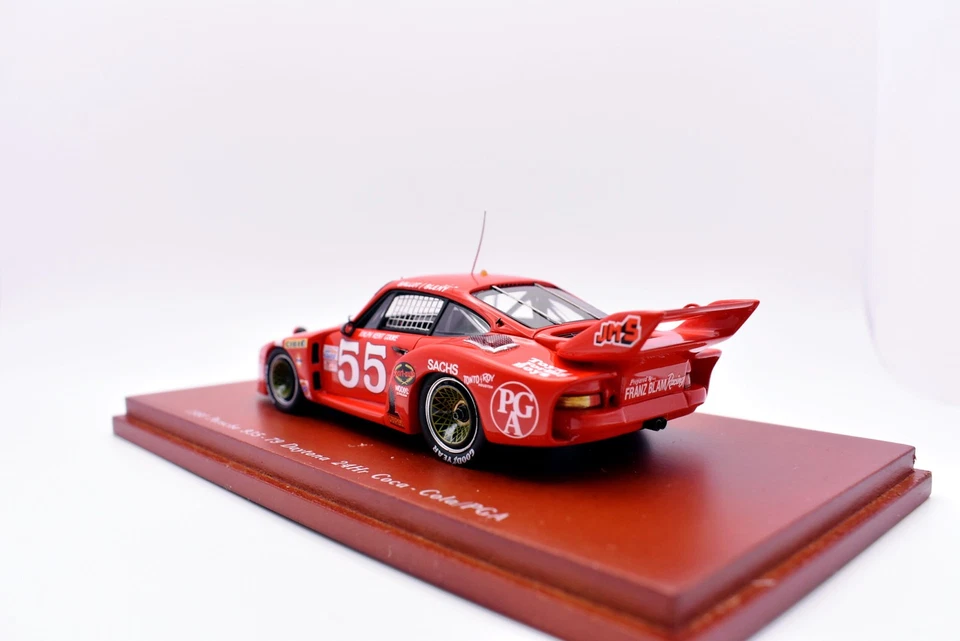 Modellino auto racing scala 1:43 Porsche 935-79 Daytona coca cola modellismo - Immagine 4 di 4
