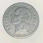 1946 France French 5 Francs Coin Aluminum World War II WWII Era — photo 4