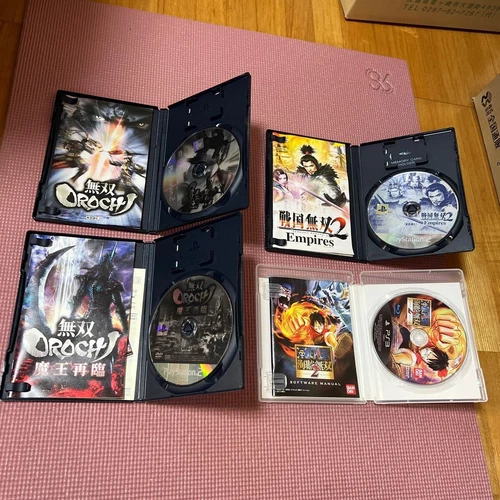 Ps2 3 Warring States Basara One Piece Pirate Warriors Battle Fujin Complete , Et - Picture 3 of 9