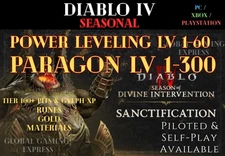 💥Diablo 4💥SEASON 11🔥Divine Intervention🔥✨POWER LEVELS✨PARAGON BOOST✨BOSSES✨