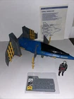 Vintage 1990 GI JOE Hurricane Veh. 100% Complete, Vapor, File Card, Blueprint