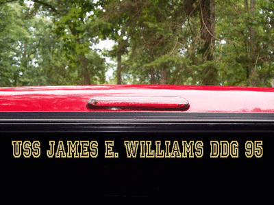  USS JAMES E WILLIAMS DDG 95 Decal US NAVY Military USN S01