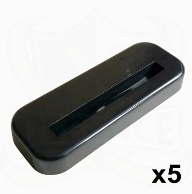 XDEFENCE 35pt Magnetic Trading Card Holder Case Mag One Touch Stand Black - Pack of 5